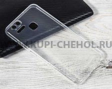 Чехол силиконовый Asus Zenfone 3 Zoom ZE553KL прозрачный глянцевый 0.5mm