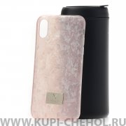 Чехол-накладка iPhone X/XS WK Shell Pink