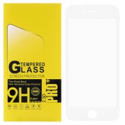 Защитное стекло iPhone 6/6S Glass Pro Full Glue белое 0.33mm