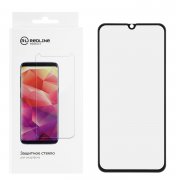 Защитное стекло Samsung Galaxy A01/A015/M01 Red Line Full Glue 3D черное 0.33mm