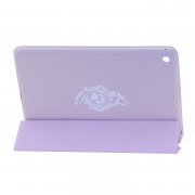 Чехол для планшета iPad Mini 4 светло-розовый Kruche Print Белый волк