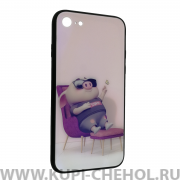 Чехол-накладка iPhone 7/8/SE (2020) Счастливый поросенок