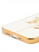 Чехол-накладка iPhone 12 Pro Kruche Plating Shell White