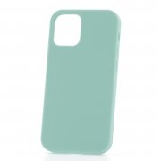 Чехол-накладка iPhone 12 mini Derbi Slim Silicone-3 бирюзовый