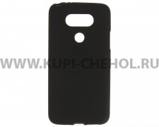 Чехол силиконовый LG G5 черный матовый