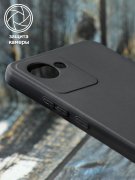 Чехол-накладка Realme C30 Derbi Slim Silicone черный