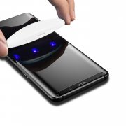 Защитное стекло Samsung Galaxy Note 8 Nano Optics UV-Full Glue 3D Transparent 0.33mm