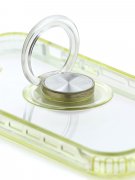 Чехол-накладка iPhone 12 Kruche Ring Yellow Чехол-накладка iPhone 12 Kruche Ring Yellow
