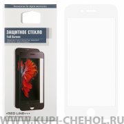 Защитное стекло iPhone 6 Plus/6S Plus Red Line Full Glue белое 0.33mm