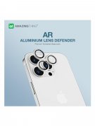 Защитное стекло для линз камеры iPhone 13 Pro/iPhone 13 Pro Max Amazingthing Aluminum Silver 3шт 0.33mm