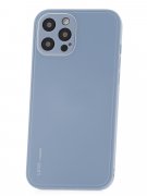 Чехол-накладка iPhone 12 Pro Max Kruche Liquid glass Lavender ash