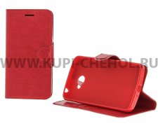 Чехол книжка LG K5 X220ds Book Type красный