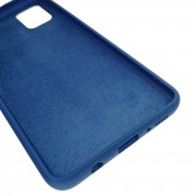Чехол-накладка Samsung Galaxy A51 DF Silicone Blue