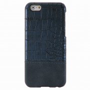 Чехол-накладка iPhone 6/6S П43046 синий крокодил