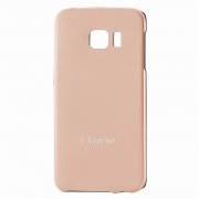 Чехол пластиковый Samsung Galaxy S6 Edge G925 9110 i-Crystal светло-розовый