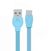 Кабель USB-Type-C WK Blue 1m