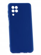 Чехол-накладка Samsung Galaxy A22/M22/M32 Derbi Silicone Blue с защитой камеры