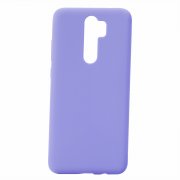 Чехол-накладка Xiaomi Redmi Note 8 Pro Kruche Silicone Plain Lilac purple