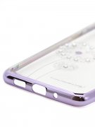 Чехол-накладка Samsung Galaxy S20 Kruche Flash drill Purple
