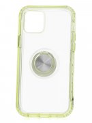 Чехол-накладка iPhone 12 Kruche Ring Yellow Чехол-накладка iPhone 12 Kruche Ring Yellow