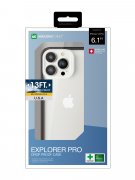 Чехол-накладка iPhone 13 Pro Amazingthing Explorer Pro Grey Pink