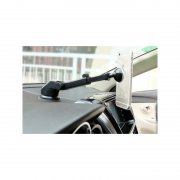 Автодержатель магнитный на присоске Baseus Solid Silver