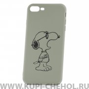 Чехол-накладка iPhone 7 Plus/8 Plus 33005 Dog Grey