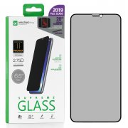 Защитное стекло iPhone XS Max/11 Pro Max Amazingthing Silk Privacy Black 0.33mm
