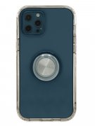 Чехол-накладка iPhone 12 Pro Max Kruche Ring Black