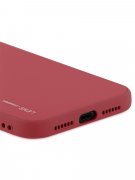 Чехол-накладка iPhone 12 Kruche Liquid glass Red 