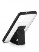 Чехол-накладка Samsung Galaxy A02s Derbi Magnetic Stand Transparent черный