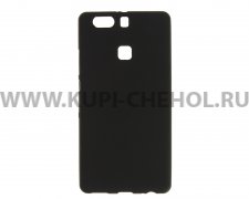 Чехол силиконовый Huawei P9 Plus черный матовый