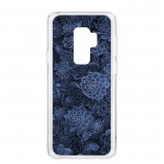Чехол-накладка Samsung Galaxy S9 Plus Kruche Print Каменная роза