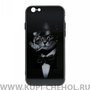 Чехол-накладка iPhone 6/6S Деловой кот