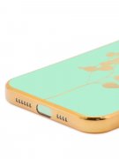 Чехол-накладка iPhone 12 Pro Max Kruche Plating Shell Light cyan 