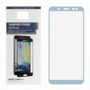 Защитное стекло Samsung Galaxy J6 2018 Red Line Full Screen синее 0.33mm