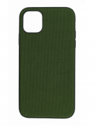 Чехол-накладка iPhone 11 Kajsa Military Straps Olive