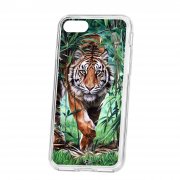 Чехол-накладка iPhone 7/8/SE (2020) Kruche Print Крадущийся тигр