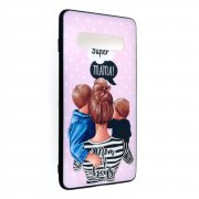 Чехол-накладка Samsung Galaxy S10 Family Line Mom of boys