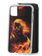 Чехол-накладка iPhone 11 Kruche Magnet Print Конь огонь