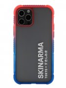 Чехол-накладка iPhone 12 Pro Max Skinarma Hade Blue/Pink