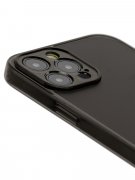 Чехол-накладка iPhone 12 Pro Kruche Frosted glass Black
