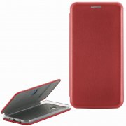 Чехол книжка Samsung Galaxy J7 2017 Fashion Case с визитницей красный