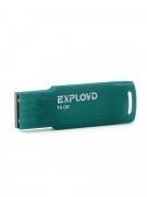Флеш Exployd 560 16Gb Green USB 2.0