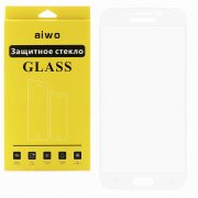 Защитное стекло Samsung Galaxy J5 2017 Aiwo Full Screen белое 0.33mm