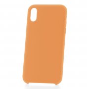 Чехол-накладка iPhone XR Derbi Slim Silicone-2 папайя