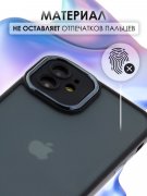 Чехол-накладка iPhone 11 Kruche Camera Shine Black