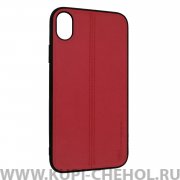 Чехол-накладка iPhone XR Hdci красный