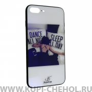 Чехол-накладка iPhone 7 Plus/8 Plus Спящая брюнетка