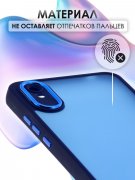 Чехол-накладка Xiaomi Redmi 9A Kruche Camera Shine Blue